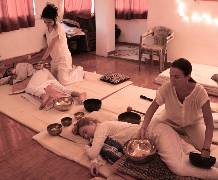 Sound Healing Students Teaching India 6