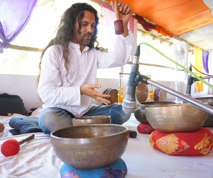 Tibetan Singing Bowls Healing Training India