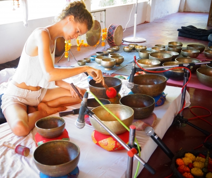 Tibetan Singing Bowls Sound Healing Teacher Training India