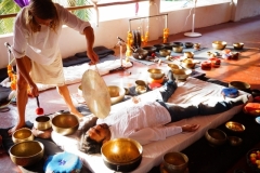 Learn how to give sound bath healing with Tibetan Singing Bowls