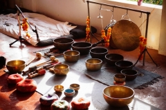 Tibetan sound healing training with shiva girish