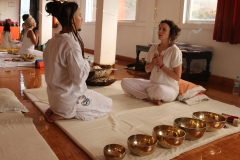 Sound Healing Students Teaching India 3