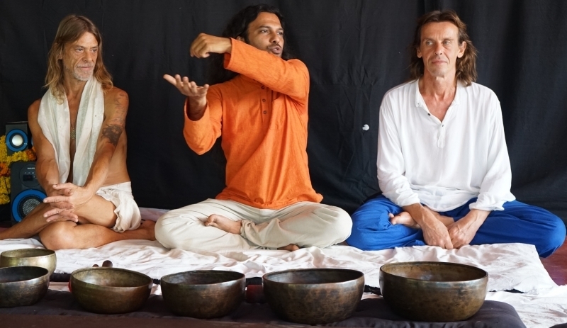 Tibetan Singing Bowls Therapy Healing Training India